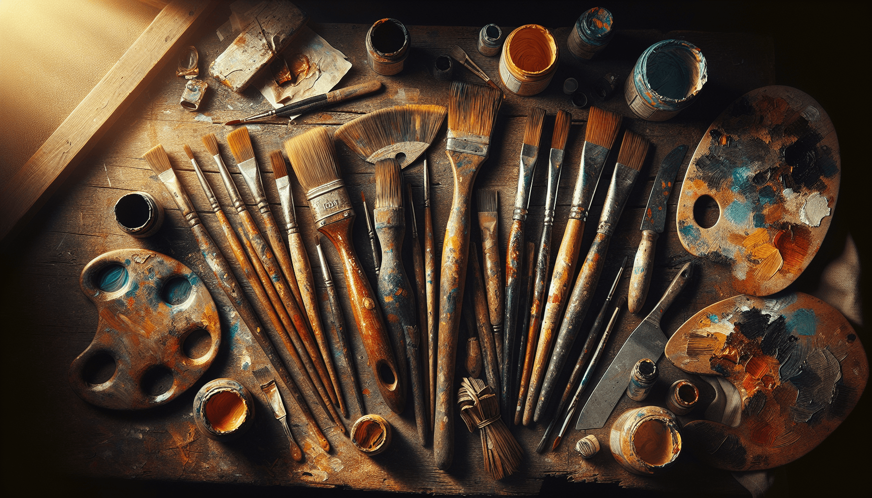 Brushes & Tools - Professional grade bristles